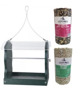 Recycled Feeder and Cardinal Cylinder Combo