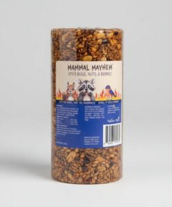 Mammal Mayhem Spicy Bugs, Nuts, & Berries - Seed Cylinder 2 lbs