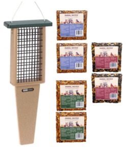 Mammal Mayhem Double Seed Cake Tail Prop Feeder Bundle