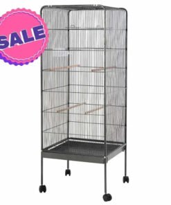 Talis 58” Large Bird Cage with Rolling Stand